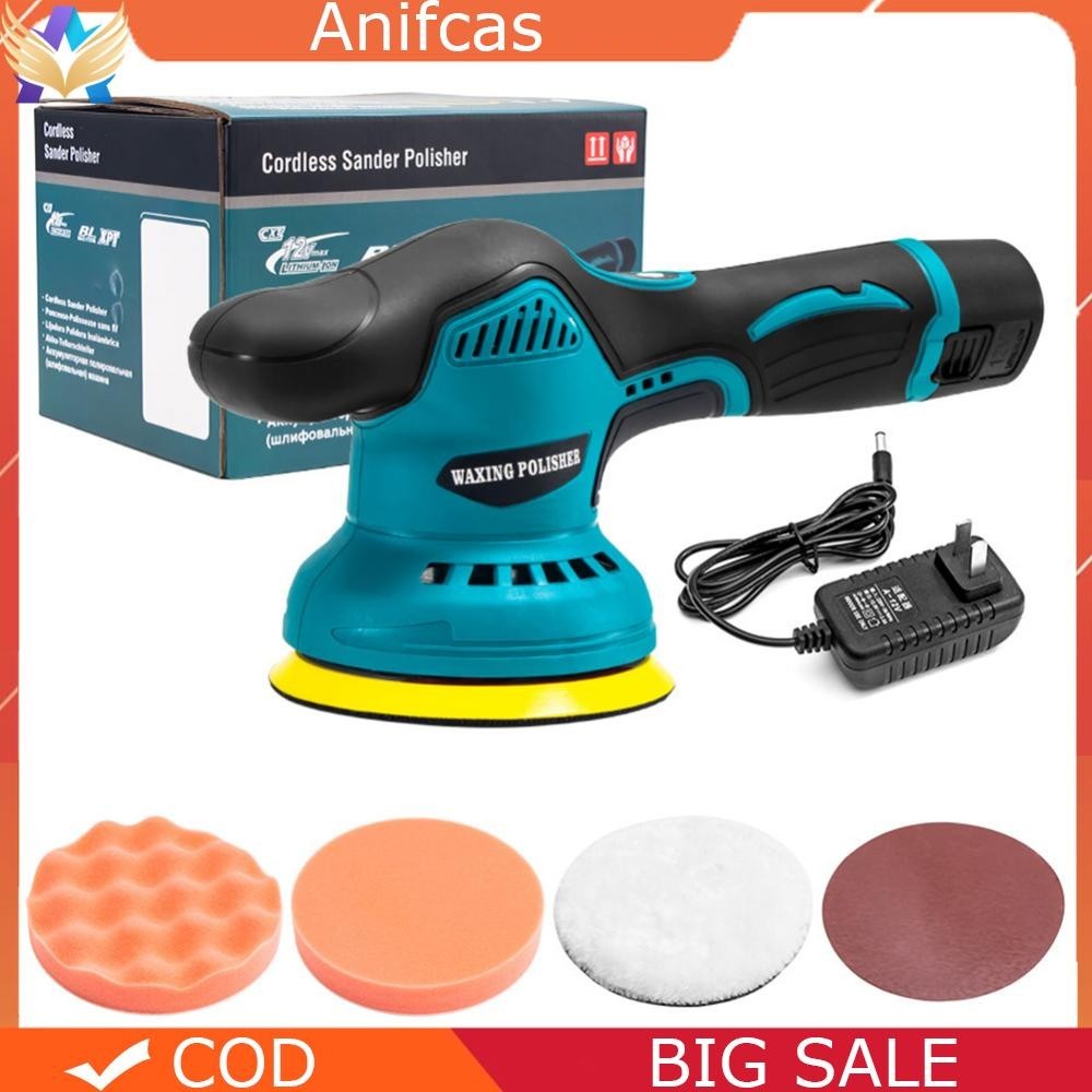 Lithium wireless polishing machine for car waxing Cordless Car Buffer ...