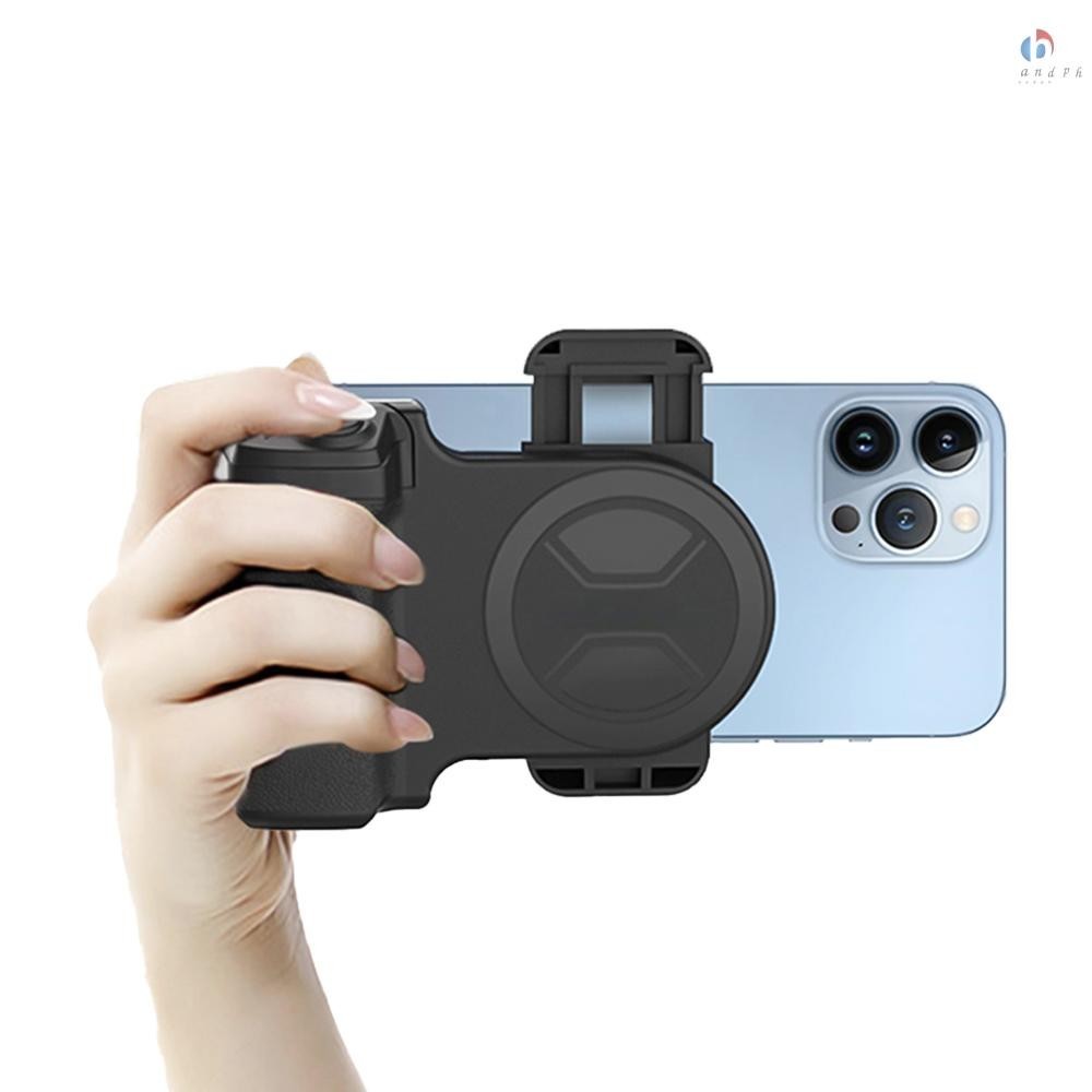 [COD]Wireless Handle Grip for Phone Vlog Selfie Grip Phone Holder ...