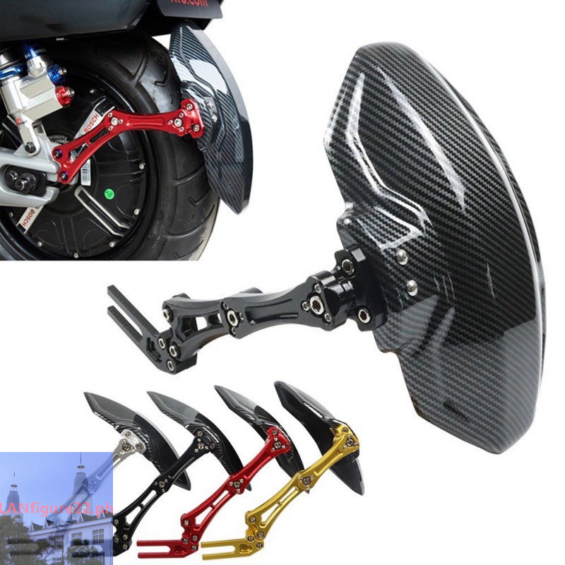 LANfigure Motorcycle Fenders Carbon Fiber Textured Fenders Electric