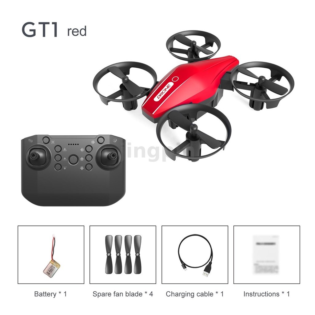 LSRC GT1 Mini Headless Mode 360° Roll 8mins Flying Time Circle ...