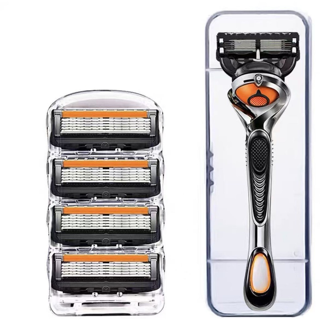 Men's new five-layer razor cleansing manual razor blades Men's cleaning ...