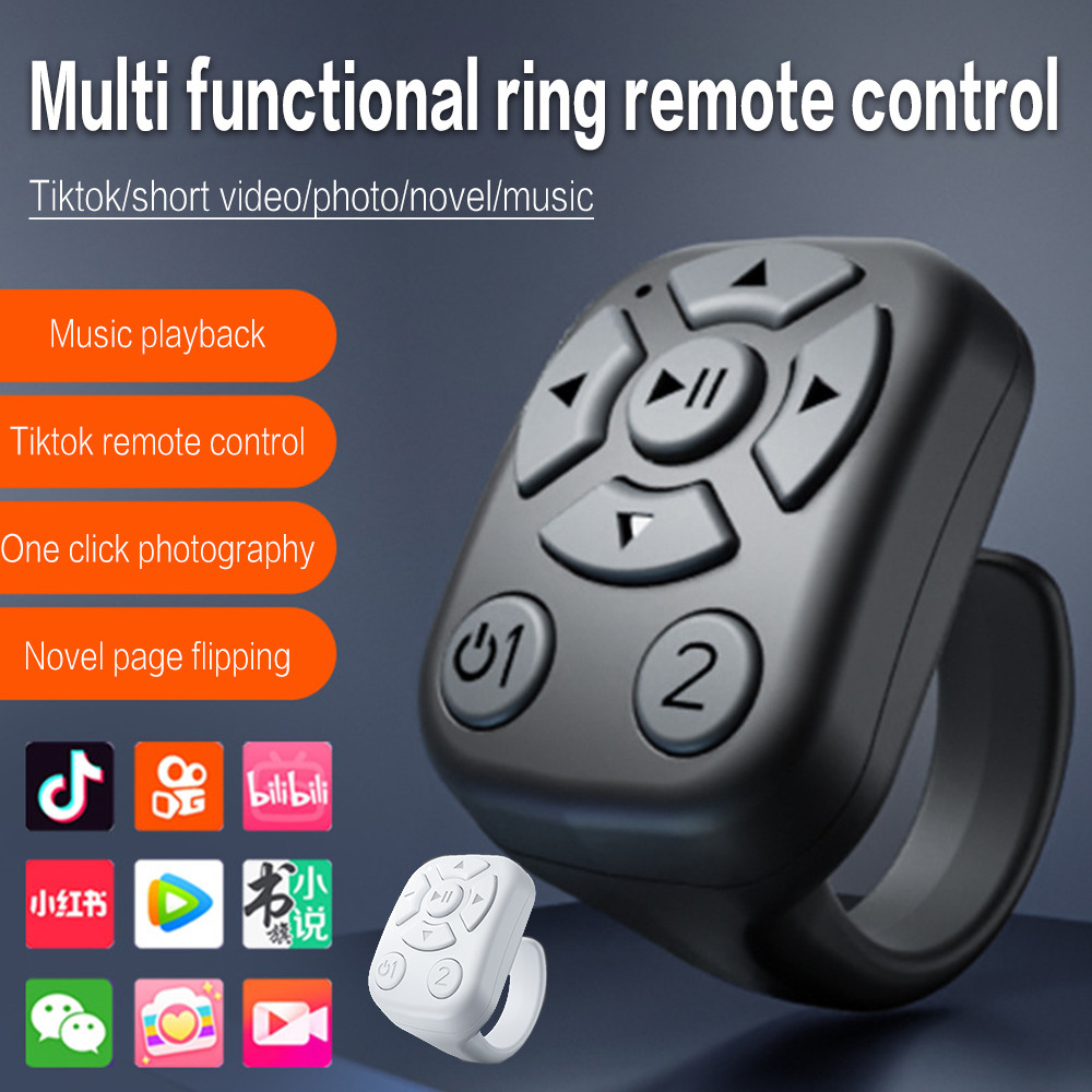 Mobile Bluetooth tablet Selfie Lazy Remote Control Ring Mobile Phone ...