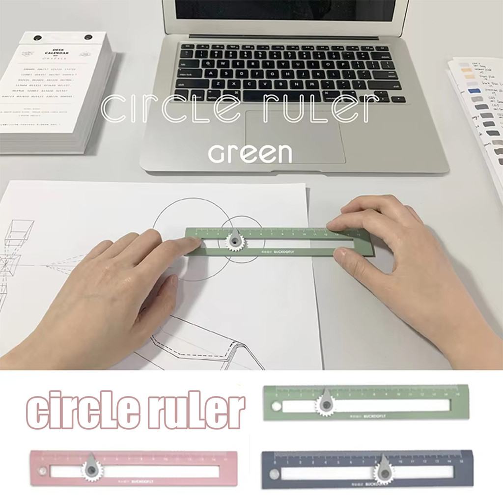 Creative Compass Ruler 2-in-1 Multi-function Ruler for Students ...