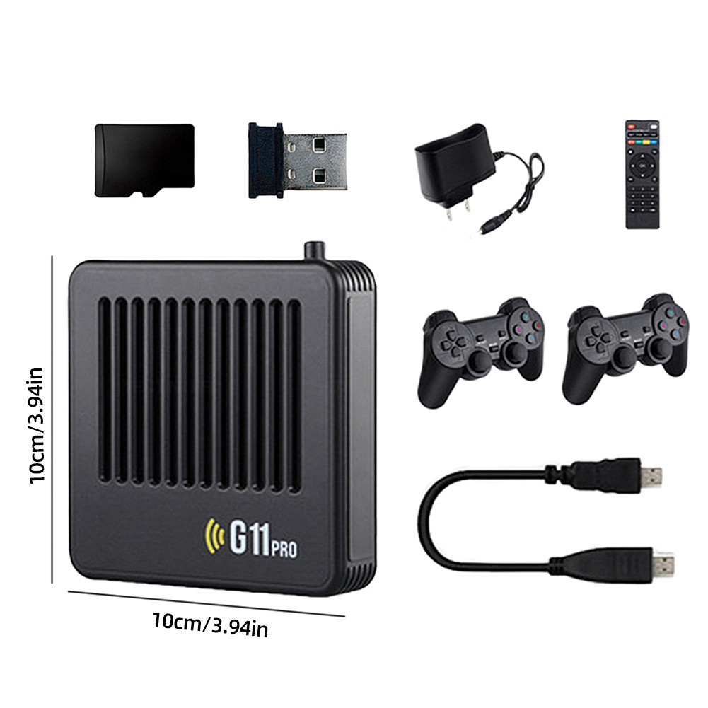 Retrowave G11 Pro Konsole - 128GB Mit 4 Controllern & 40.000 Retro Spielen