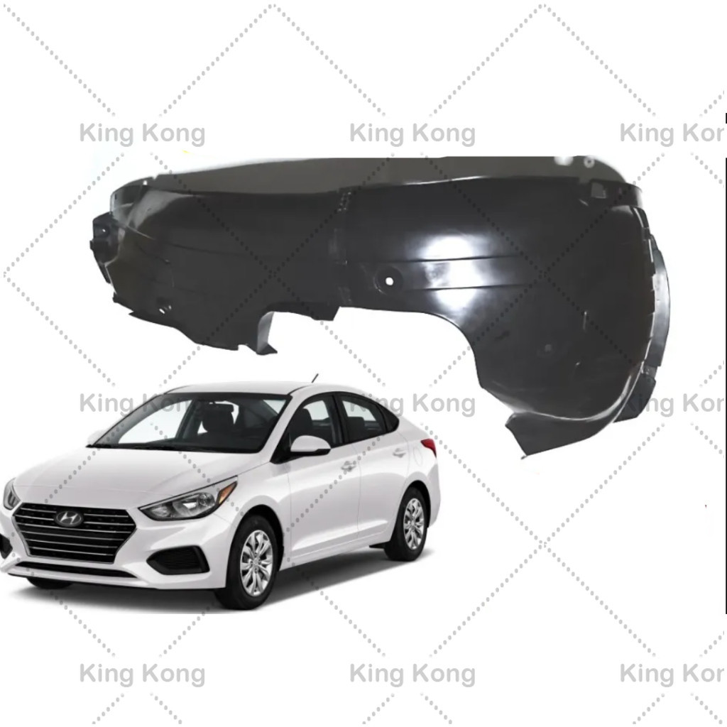 Car front fender liner for Hyundai accent 2019 2020 2021 2022 2023 car ...