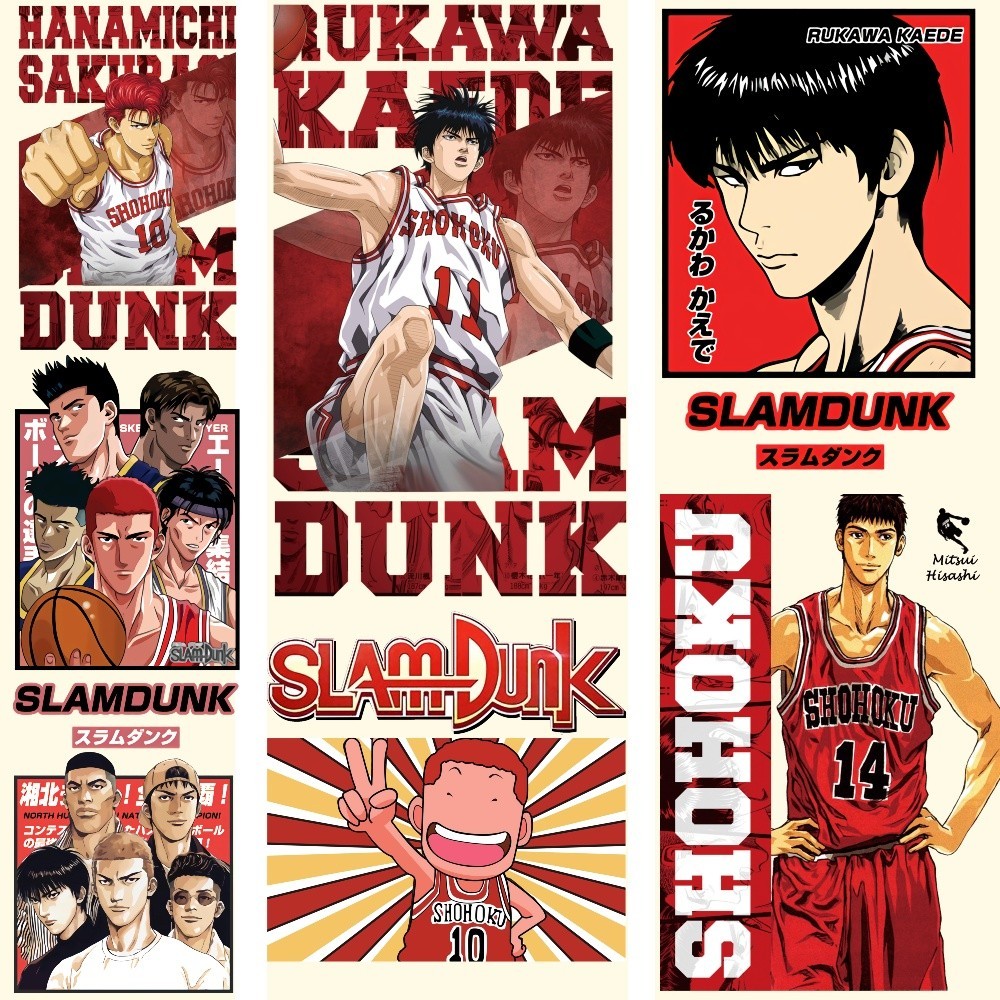 New Slam Dunk Master Sticker Fashionable Cartoon Thermal Conductive ...