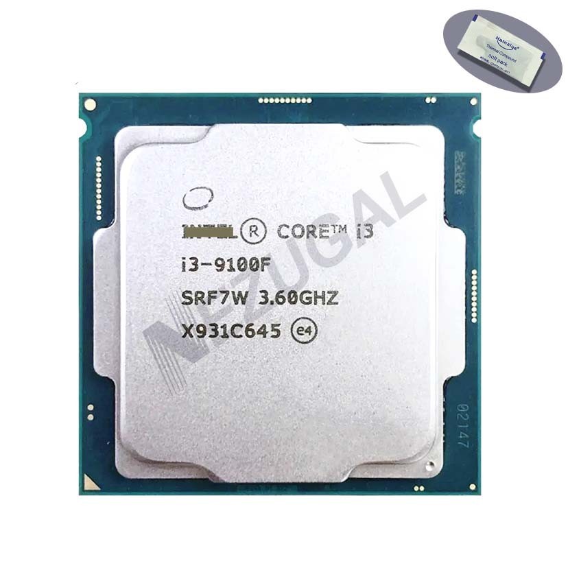 I3-9100F I3 9100F SRF6N SRF7W 3.60 up to 4.20 Ghz Quad Core 6M 65W ...