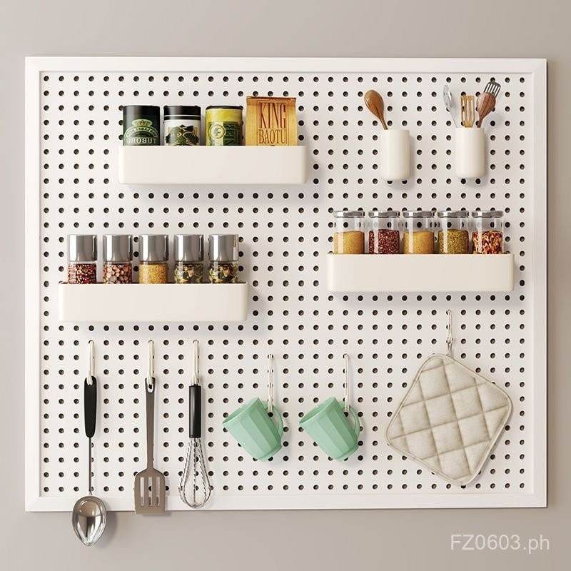 Perforated Board Kitchenware Display Rack Storage Board Hardware Tools ...