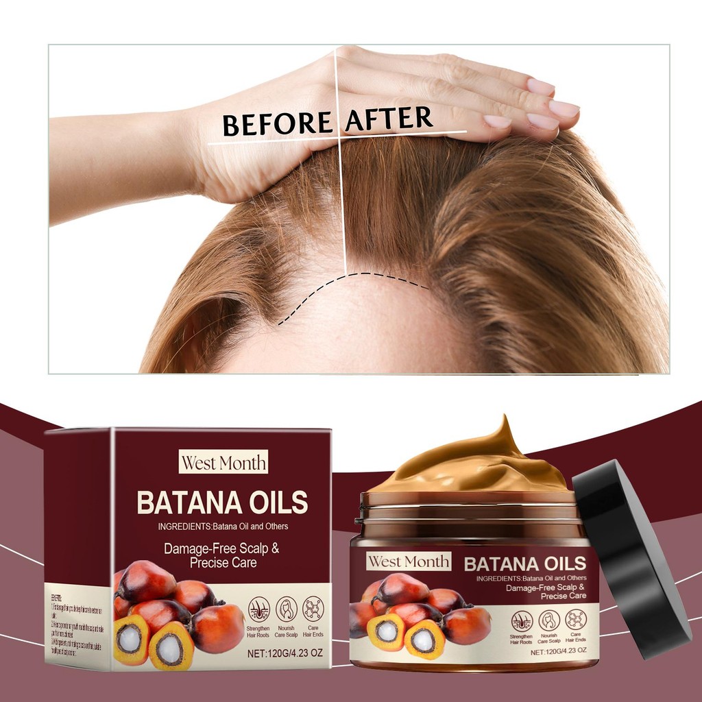 Batana Hair Mask Repair Damaged Frizz Hair Anti Hair Loss Break ...