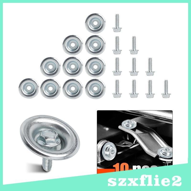 [Szxflie2] 7556065, UTV Skid Plate Washer and Bolt Skid Plate Fastener