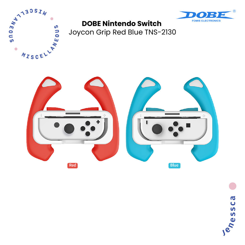 Dobe Nintendo Switch/OLED Joycon Grip Handle Wheel Grip HNS-009 ...