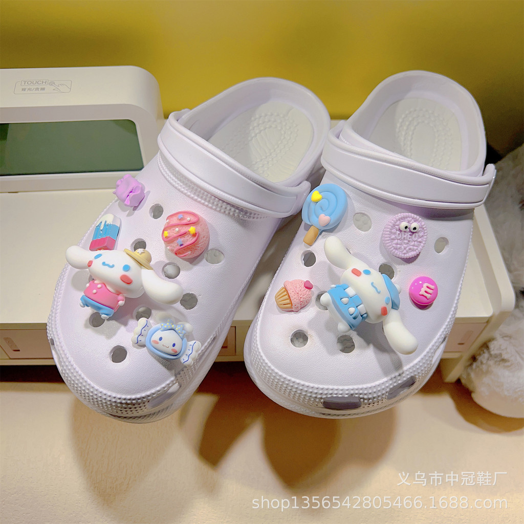 12 shops pcs sanrio characters jibbitz shoes cross charms