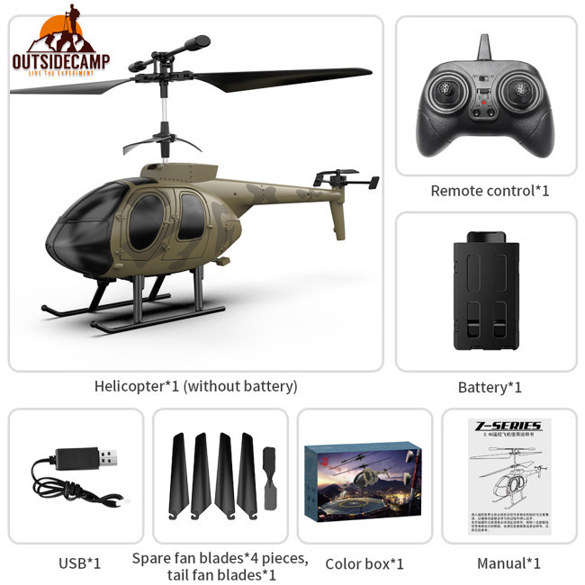 Fast shipping 】 MD800 Remote Control Helicopter 3.5 CH RC Helicopters ...