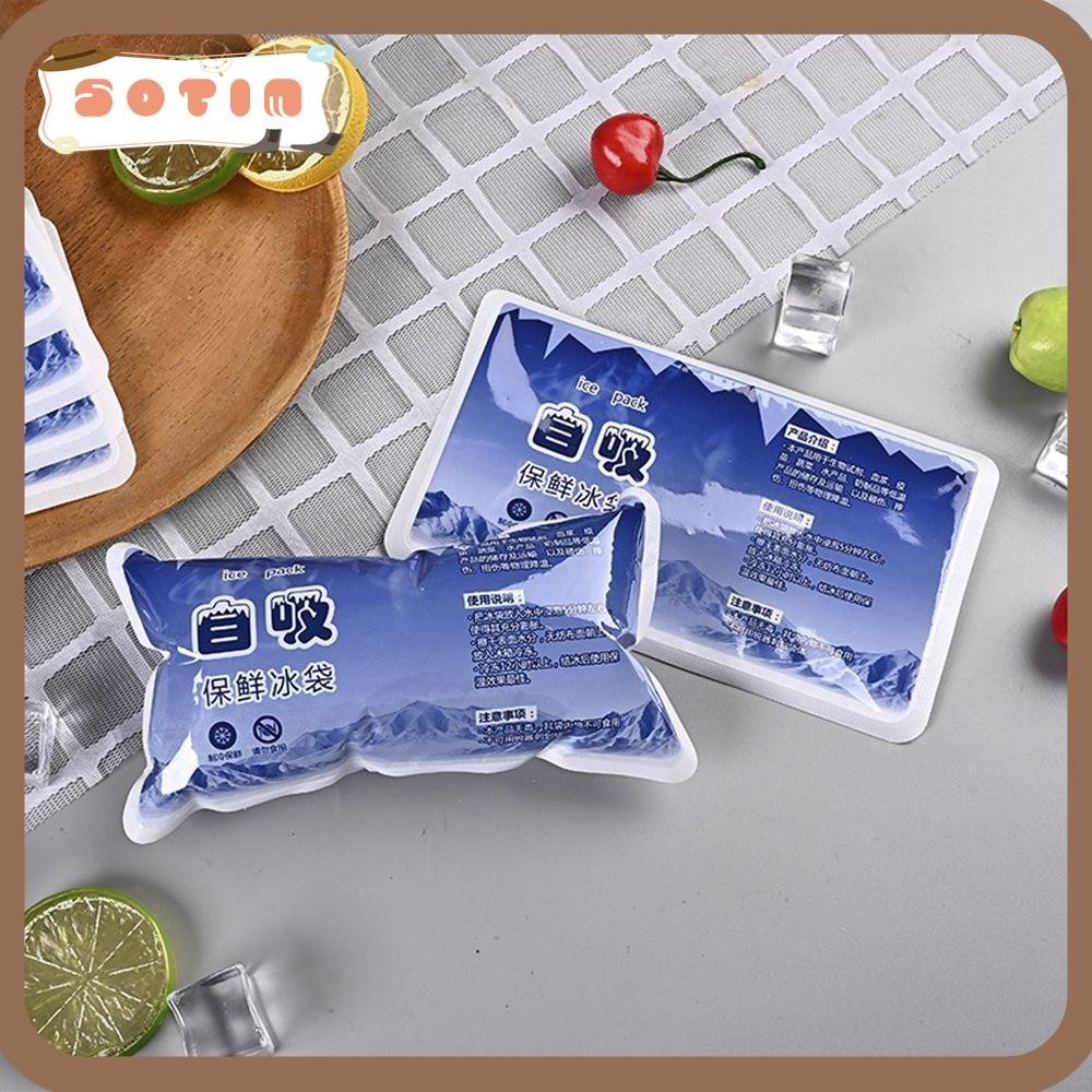 SOTIM 10pcs Ice Pack Self-priming Pampreserba ng Pagkain Sariwa ...