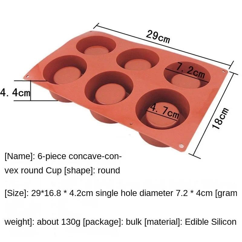 Round Cake Mold Cake Decorating Moulds Silicone Mold Baking Tools for ...