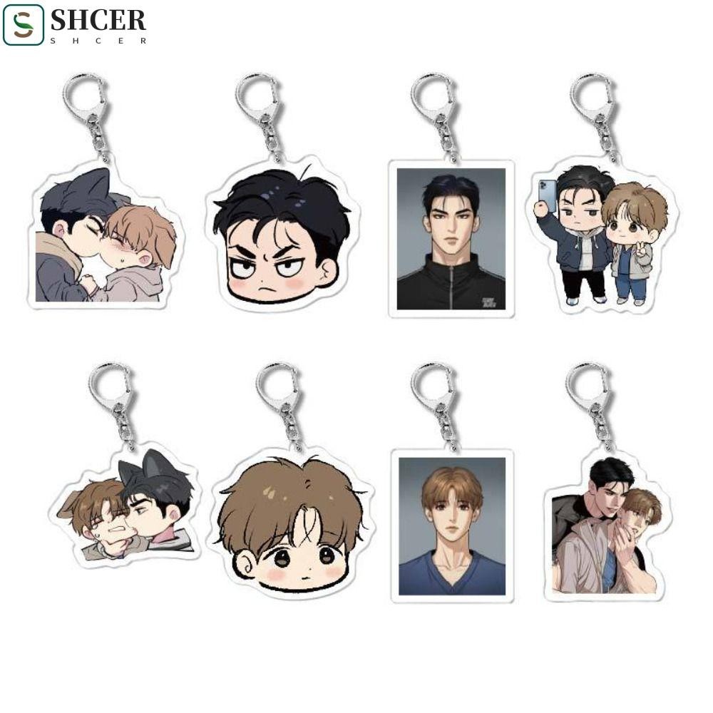 SHCER Joo Jaekyung Kim Dan Keychain, Manwha Jinx Cartoon Figure Manwha ...