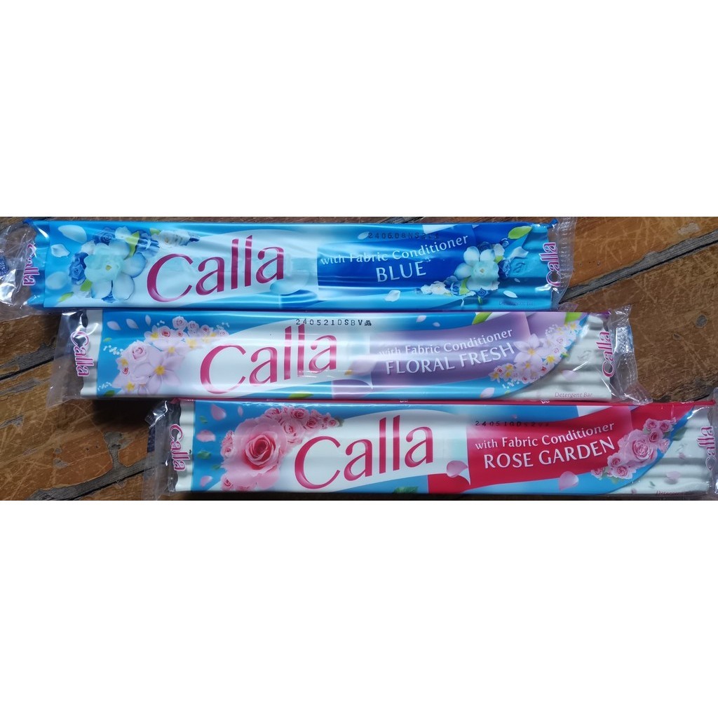 3pcs Calla Detergent Bar with Fabric Conditioner | Shopee Philippines