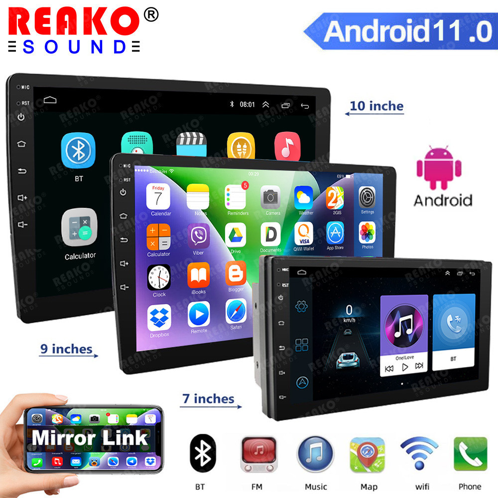Universal Android11 2Din7"Car Multimedia Player Carplay GPS BTWifi USB ...