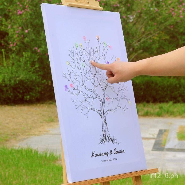 Decorative Welcome Area Sign Board Wedding Sign-in Tree Wedding Annual ...