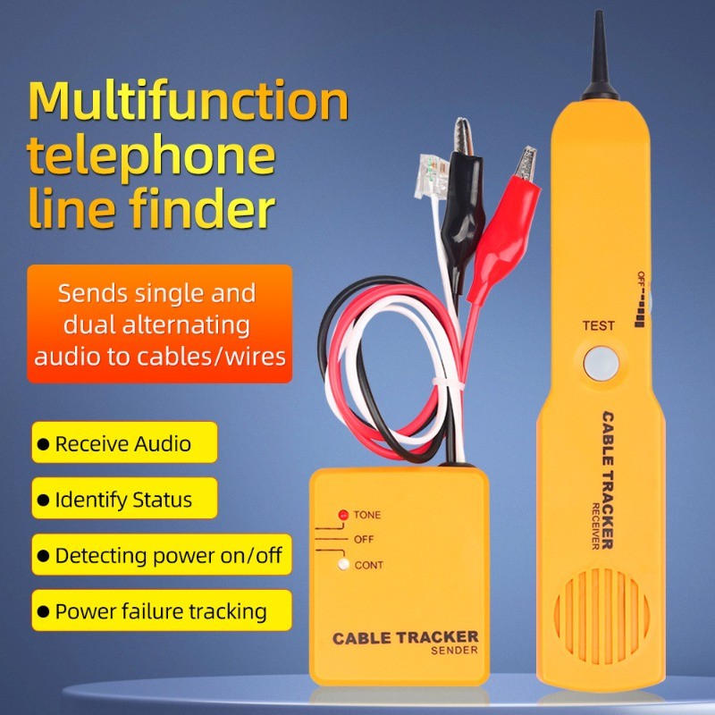 Cable Finder Tone Generator Probe Tracer Wire Tracker Cable Circuit ...