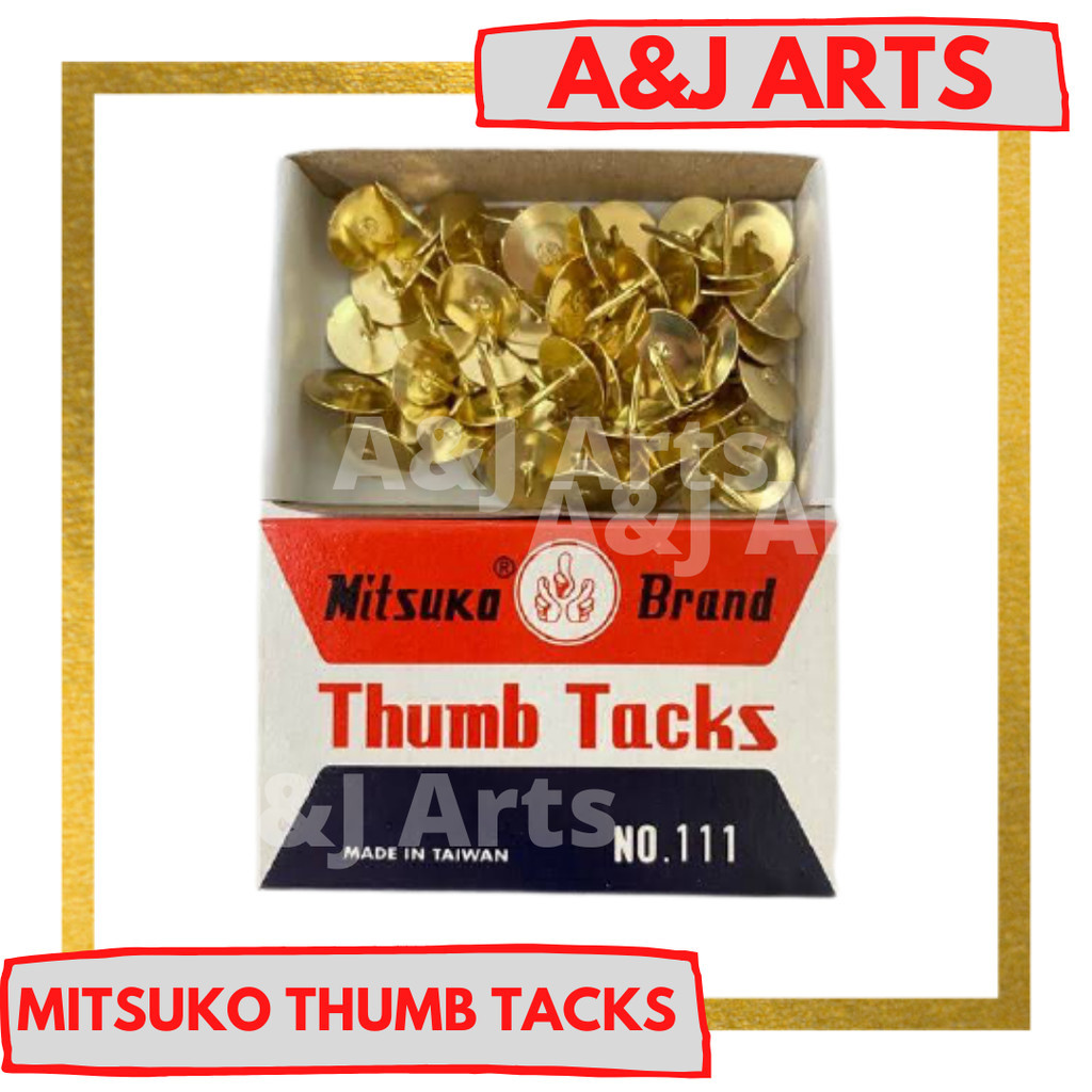 Mitsuya Thumb Tacks Made in Japan | Shopee Philippines