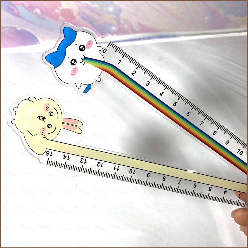sy-15cm-cute-cartoon-chiikawa-hachiware-usagi-straight-ruler-school