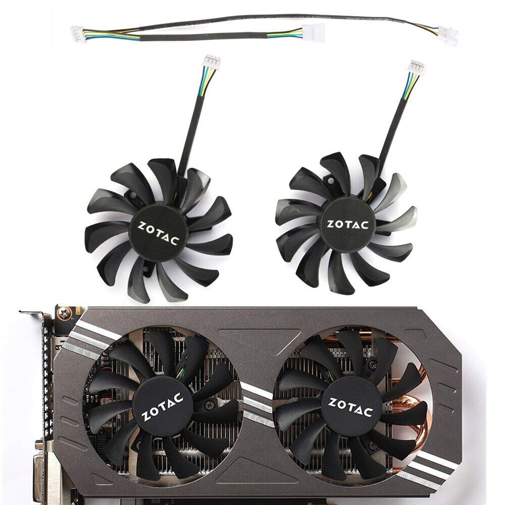 GG 75MM GA81S2U GTX970 Cooler Fan Replacement For ZOTAC Geforce GTX 660Ti 650Ti BOOST GTX 970 Dual G Shopee Philippines