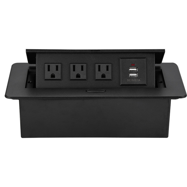 American Standard Socket Embedded Hidden Desktop Socket Pop-up Type ...
