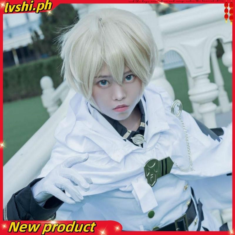 Anime Seraph Of The End Owari No Seraph Mikaela Hyakuya Uniforms Cosplay Costume With Wig Full