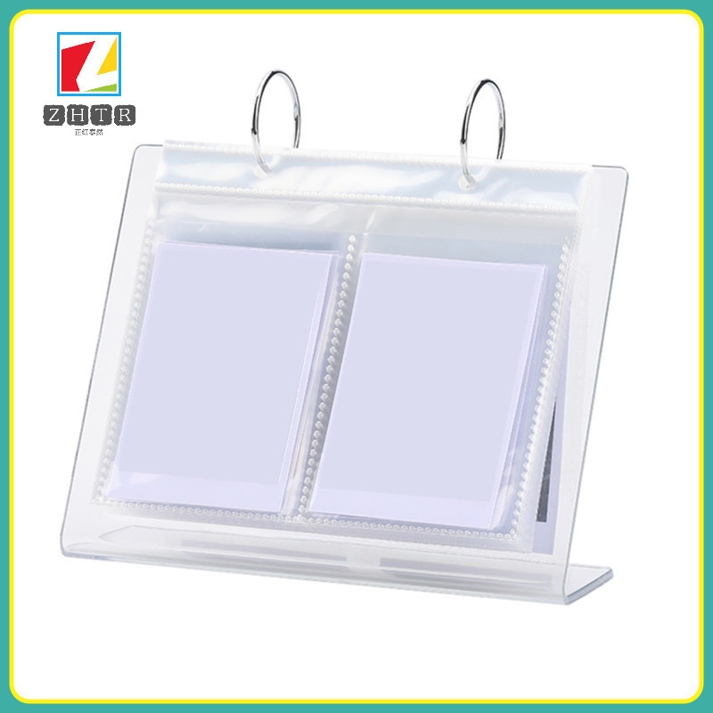 Picture Collection Album Tabletop Flip Calendar Photo Frame Photobook