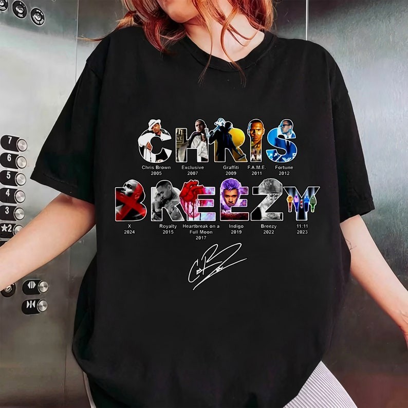 Chris Brown 11 11 Tour Shirt Chris Brown Shirt Chris Brown Concert Shirt 11 11 Tour 2024 Shirt Shopee Philippines