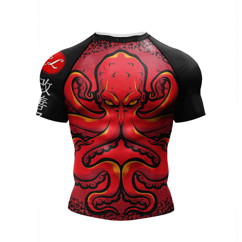 CODY LUNDIN Men Kick Boxing Jersey Masculine Jiu Jitsu Bjj Rashguard ...