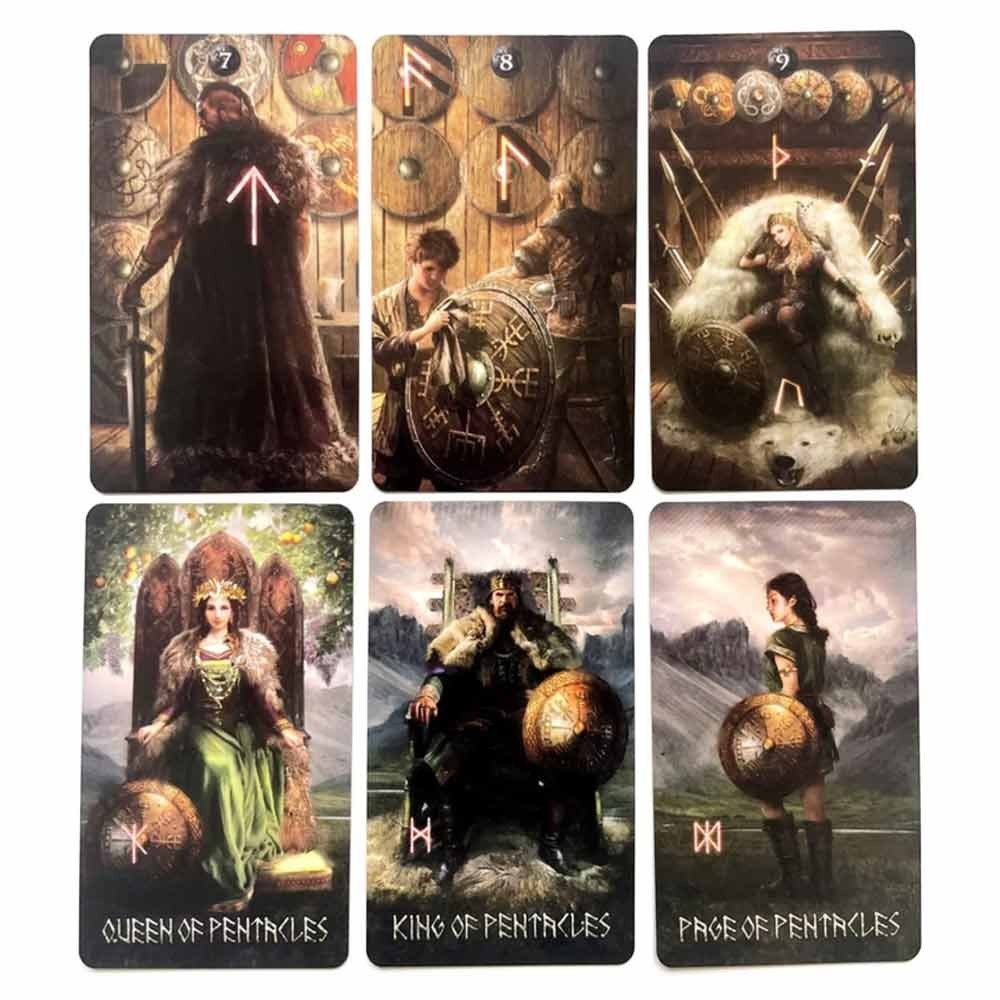 Rune Oracle Cards English Version Tarot Card Deck Fate Tarot Family ...