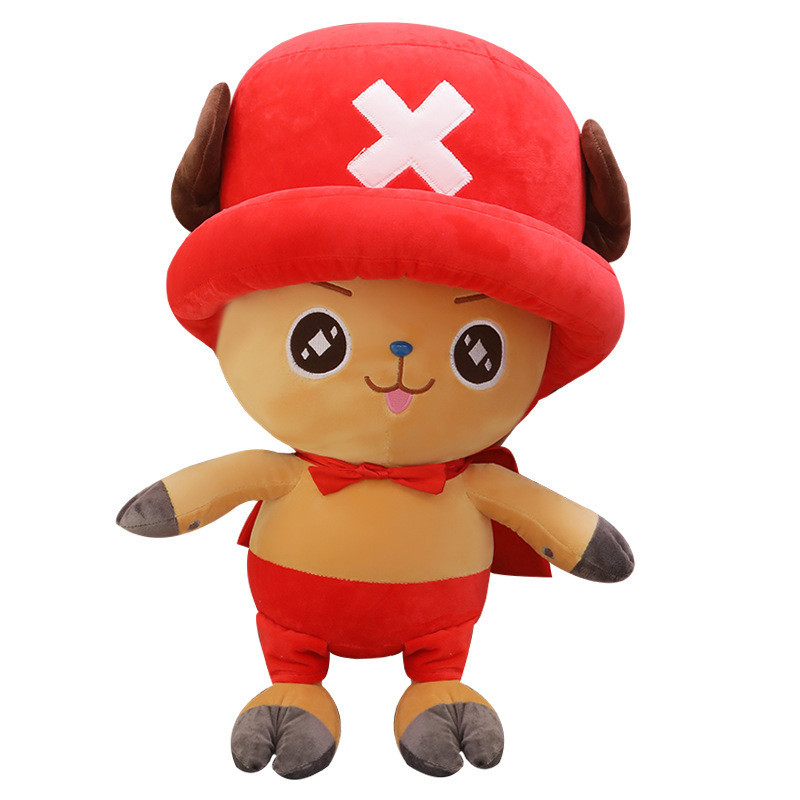 Tik Tok Cute One Piece Chopper Doll One Piece Luffy Plush Toy Children ...