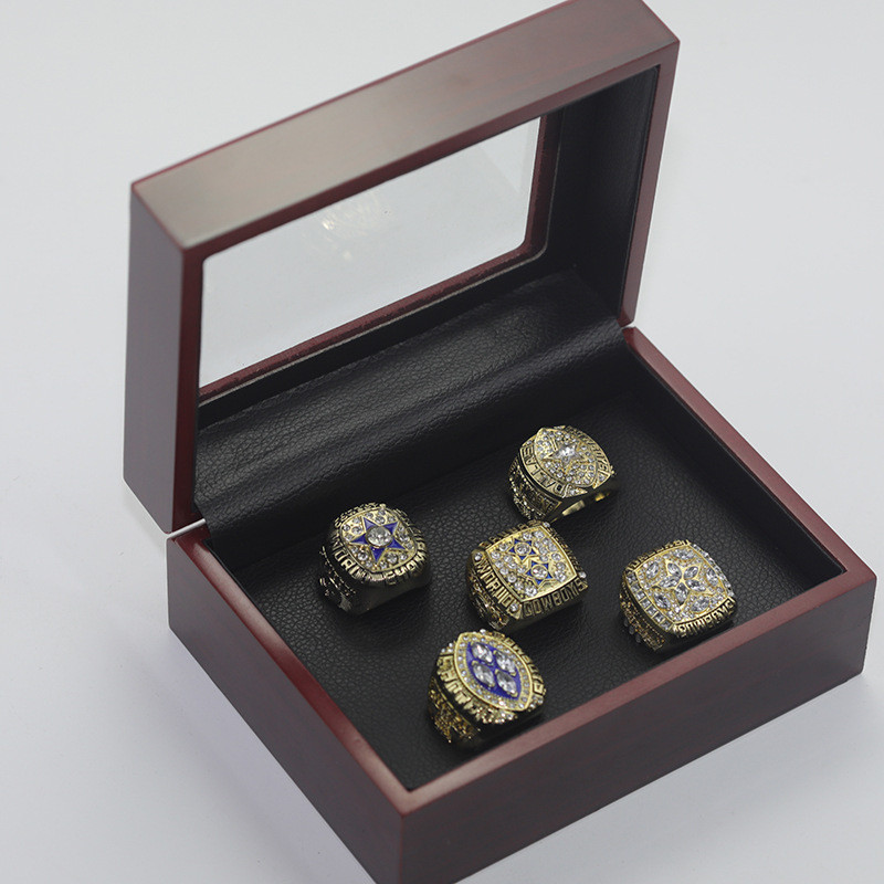 5pcs NFL Super Bowl Champion Ring Gold and Silver Set | Shopee Philippines