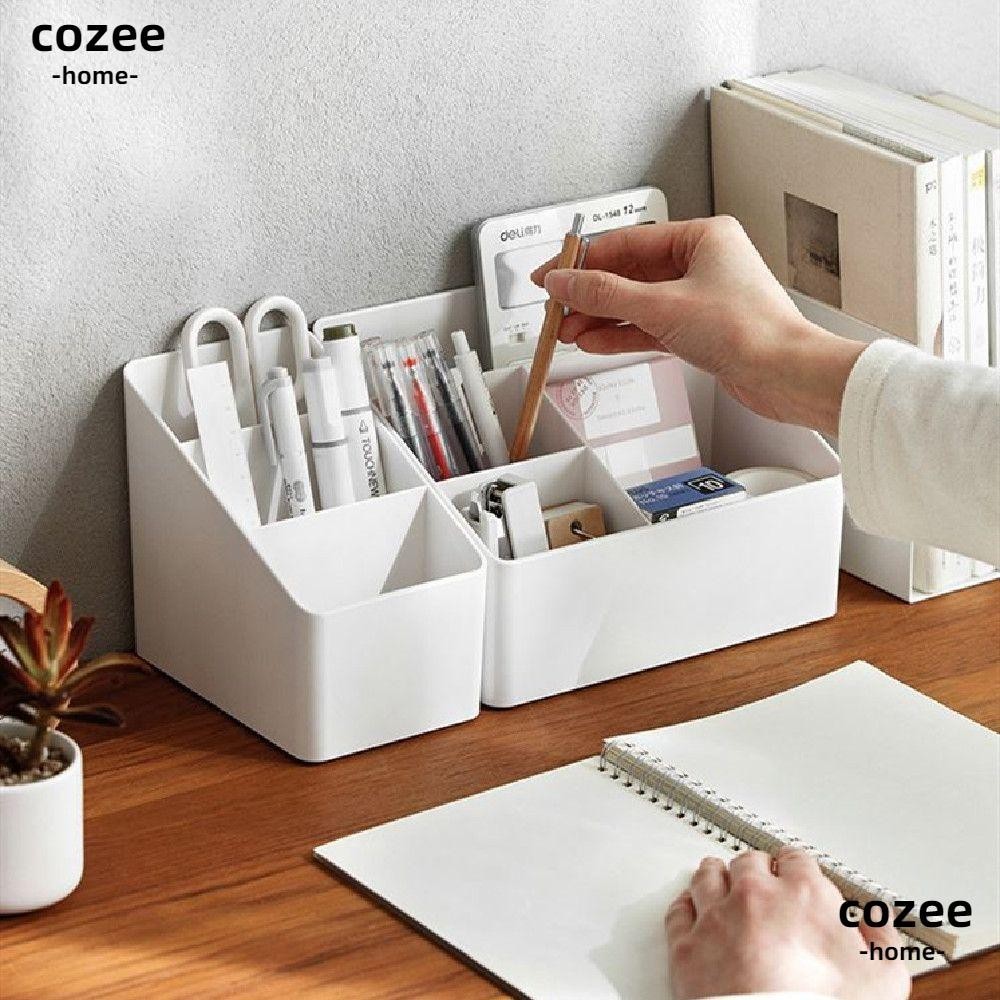 COZEE Remote Control Storage Plastic Cosmetic Storage Multiple Grids ...