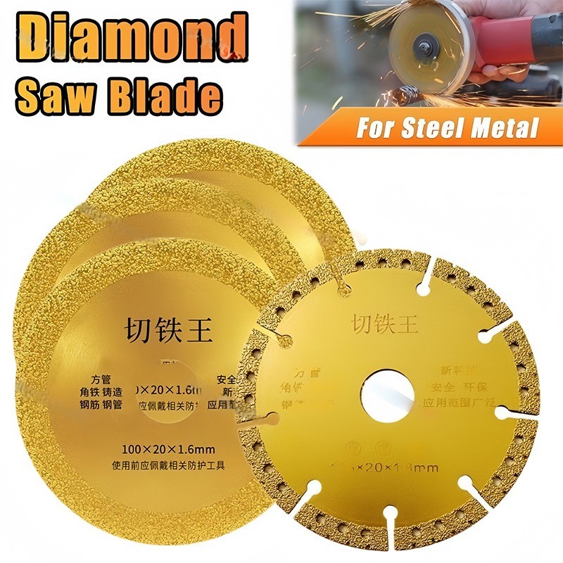 Diamond Saw Blade Brazing Iron Cutting Disc Metal Cut Off Wheel Angle ...