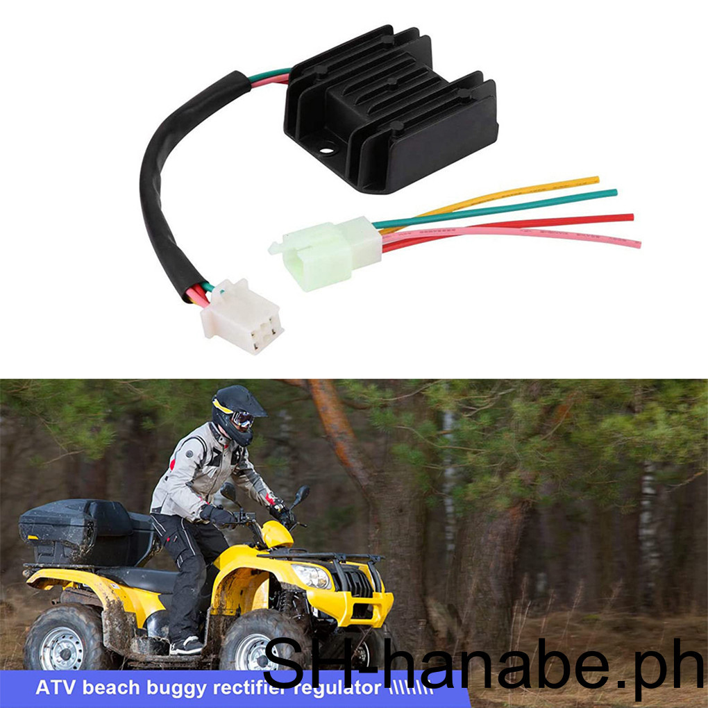 1 2 3 12v 4pin Voltage Regulator Motorcycle Current Stabilizer Motor 