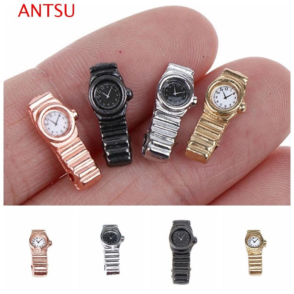 ANTSU Model Toy Metal Watch Simulation Toy Metal Dollhouse Wrist Watch Model Mini Watch Model Wristwatch Scene Props Mini Miniature Watch Decorations BJD Dolls Shopee Philippines