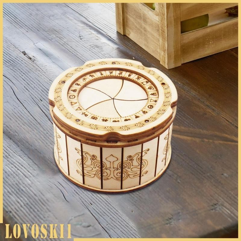 [Lovoski1] Wooden Teaser Puzzle Box - Unique STEM Project for Kids And ...