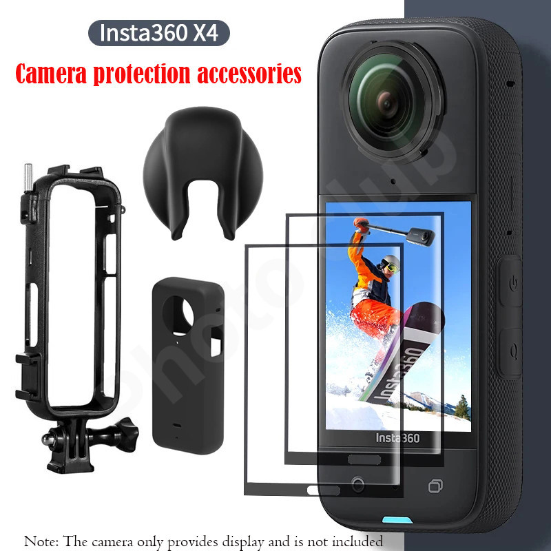 Coque En Silicone Keecuty Pour Insta360 X4 | Protection Anti-Choc | Légère & Transportable
