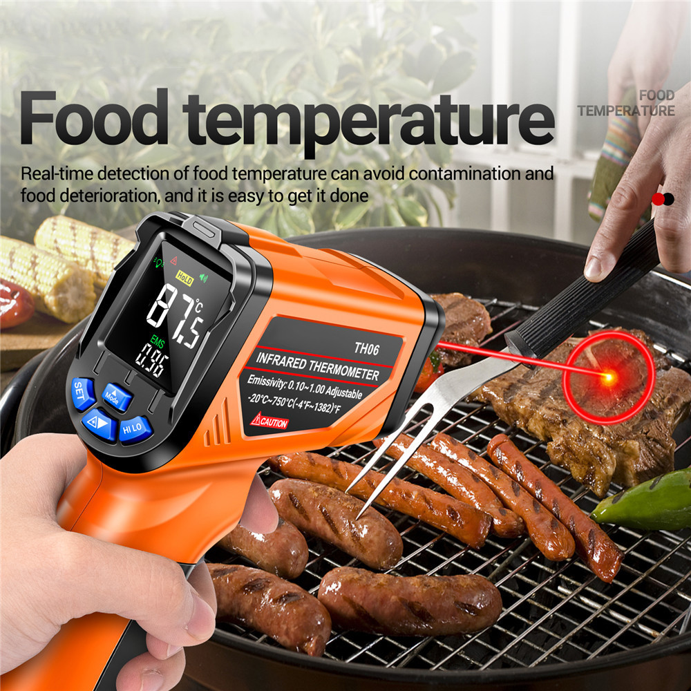VOKTTA ANENG TH06 Infrared Temperature Gun VA Reverse Screen ...