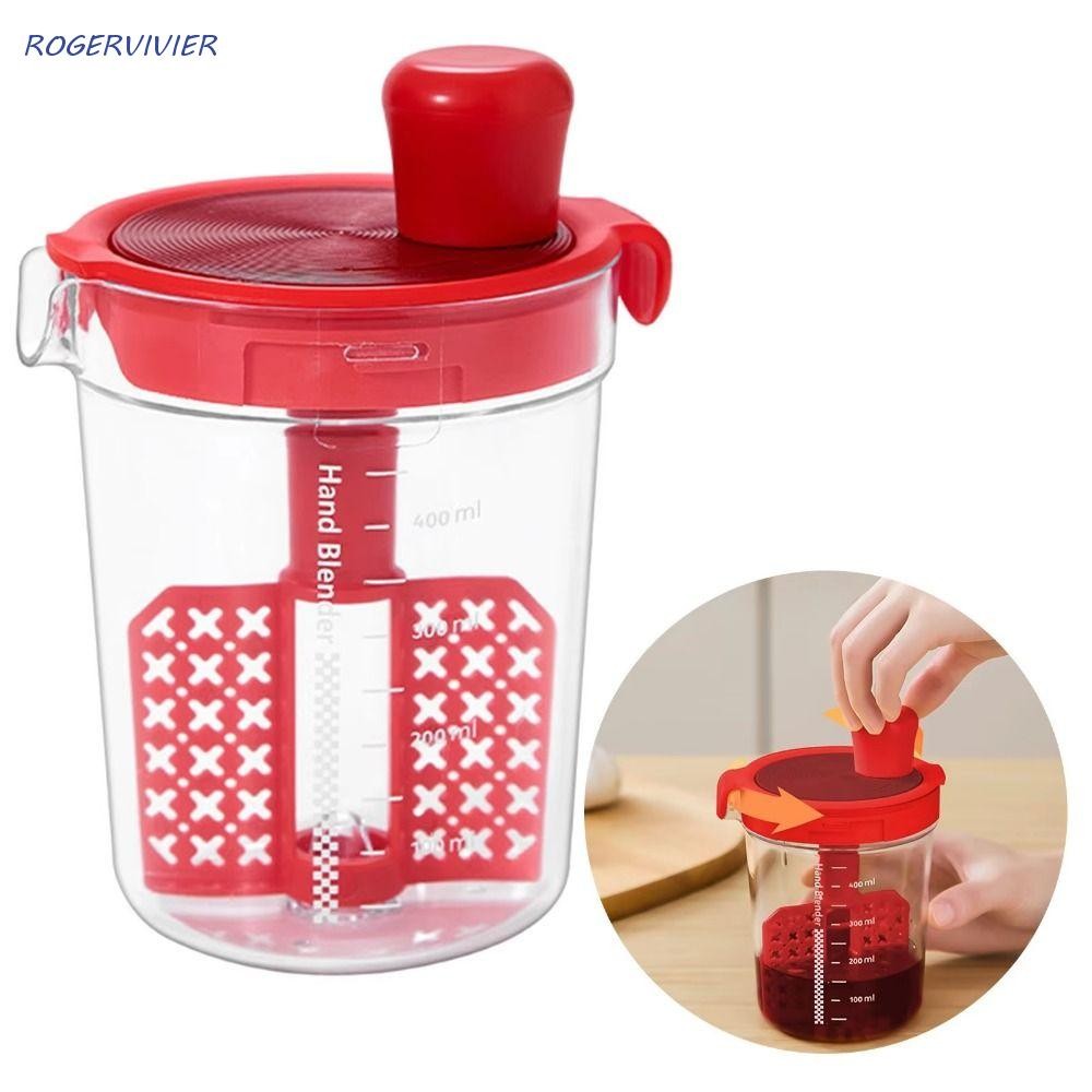 ROGERVIVIER Hand Seasoning Mixer, Portable Rotating Kitchen Mixing Cup ...