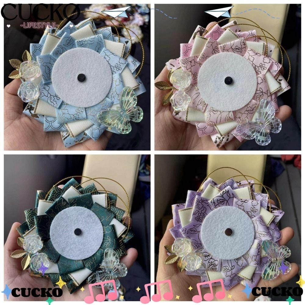 CUCKO Badge Holder, Creative Kawaii Anime Pins Display Base, Plush