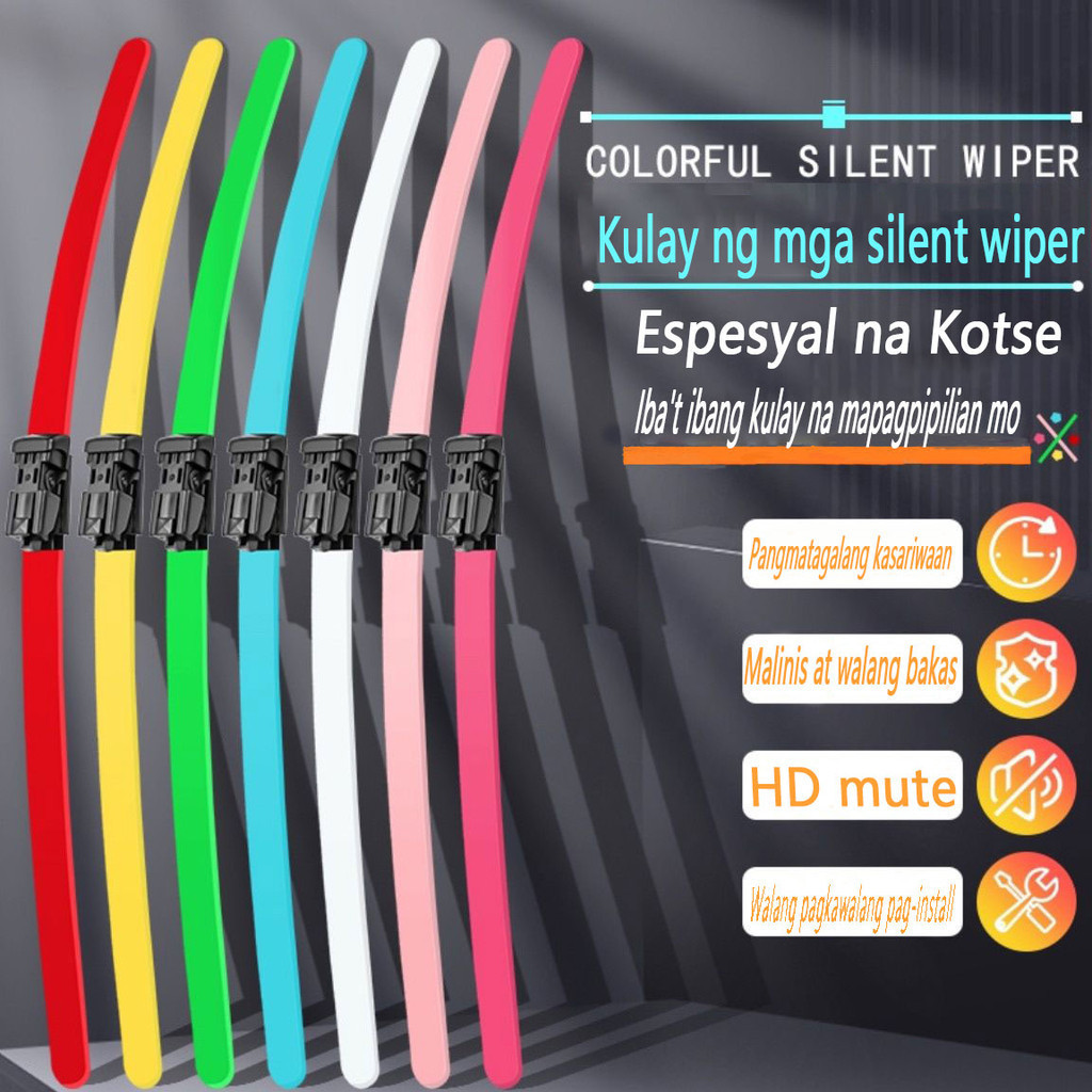 Universal Color Car Wiper Brand New Orange Type Wiper Suitable for All ...