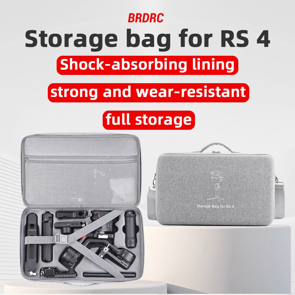 Camera Gimbal Storage Bag – Oxford Fabric, Adjustable Shoulder Strap, Protective Case For Stabilizer & Accessories