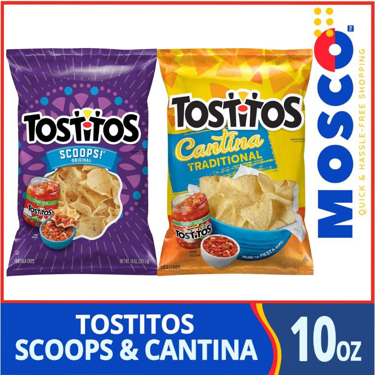 Tostitos Cantina Traditional Tortilla Chips & Scoops Original 10oz ...