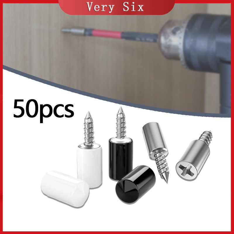 50Pcs Shelves Support Nail Pegs Furniture Closet Fixing Partition Pins ...