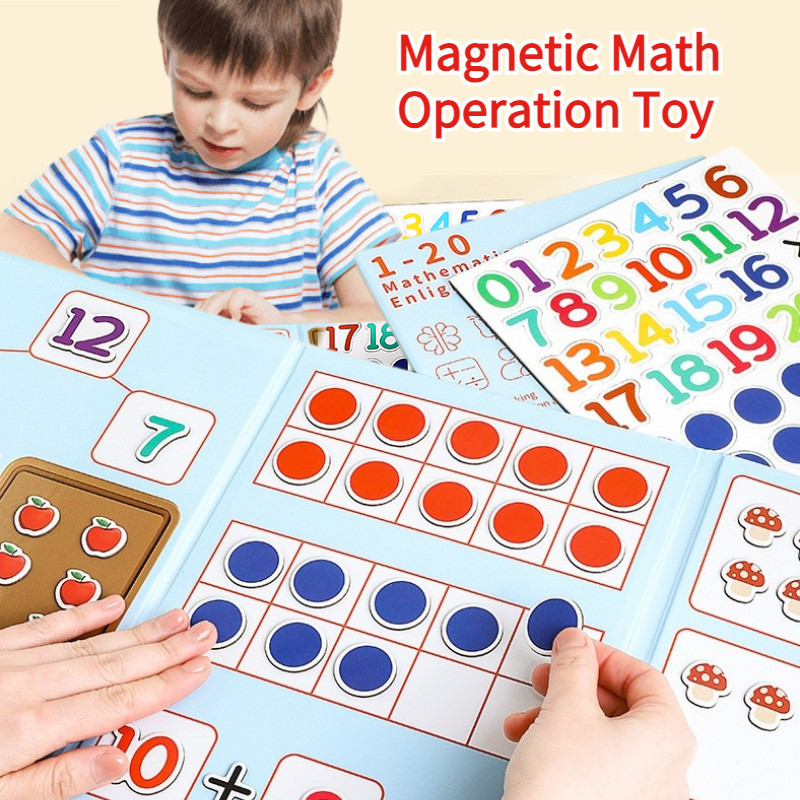 Magnetic Math Operation Toy Symbols Magnet Sticker Learning Toys ...