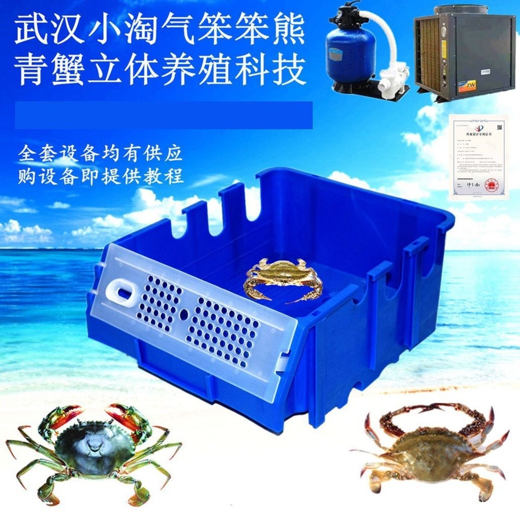 Drainage Indoor Blue Crab Breeding Crawfish Hairy Crab Three ...